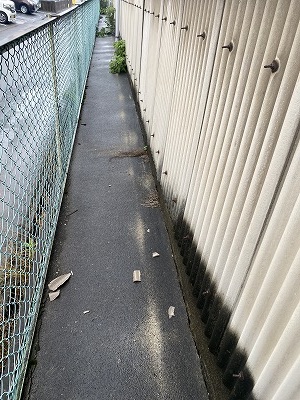 豊橋市　波形　スレート　倉庫　カバー工法